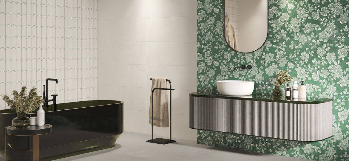 Carreaux motif déco ARMONIE CERAMICHE chez DIRECT MATERIAUX AUBAGNE