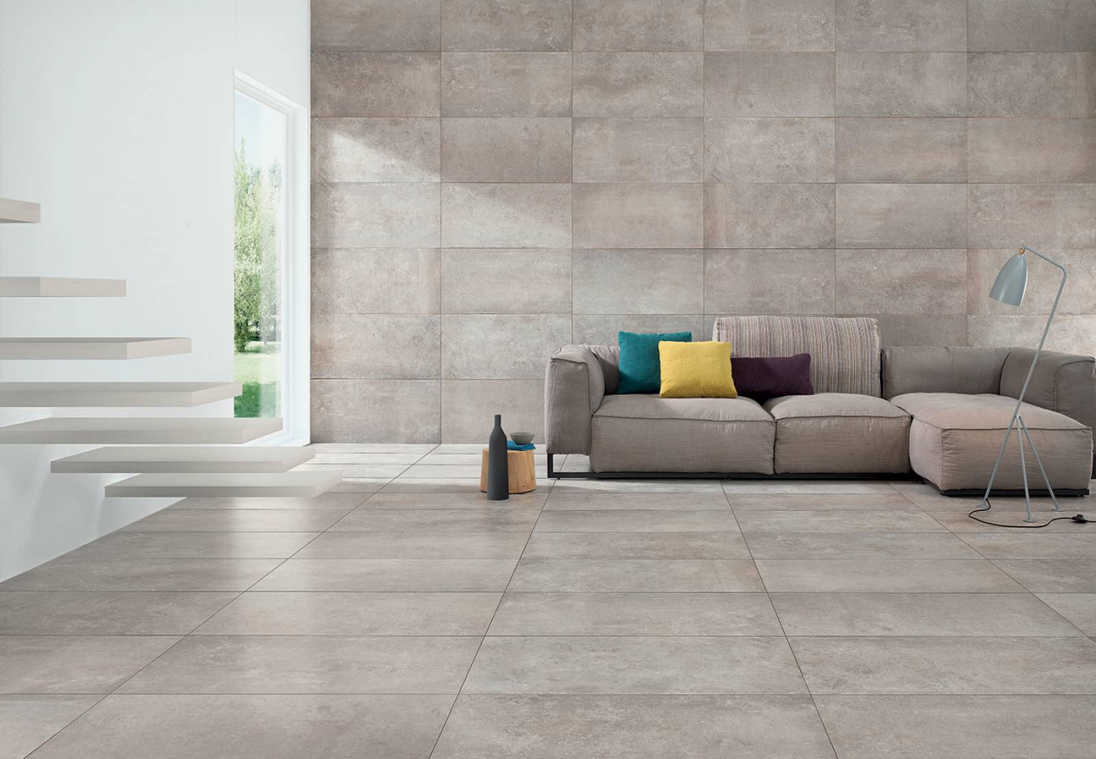 Carrelage de faïence effet ciment saint Maximin 83