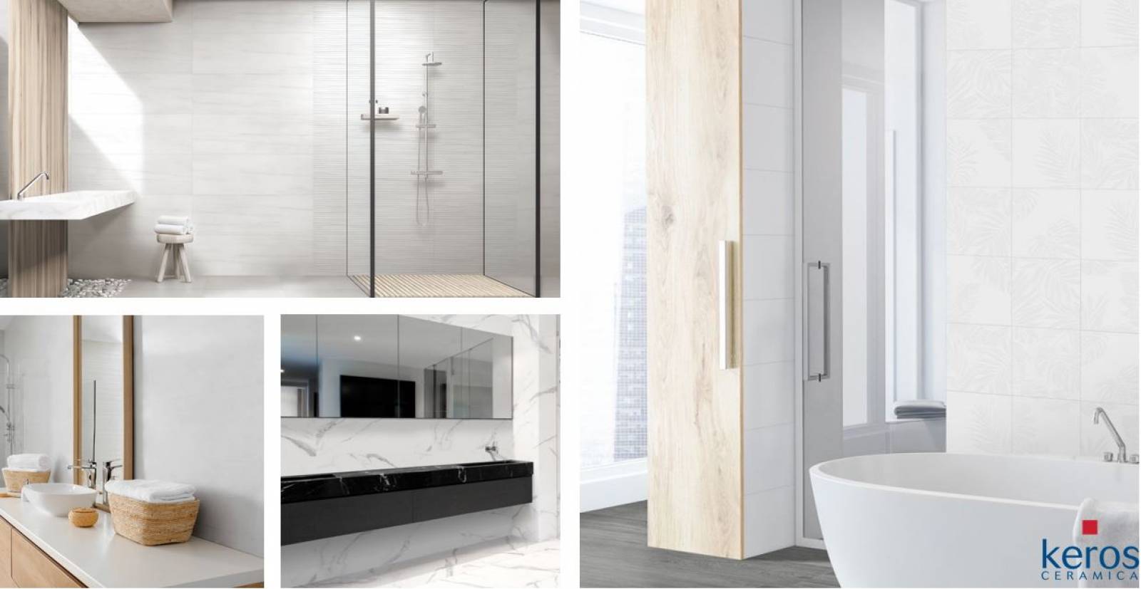 Carrelage revêtement mural KEROS CERAMICA chez DIRECT MATERIAUX Aubagne