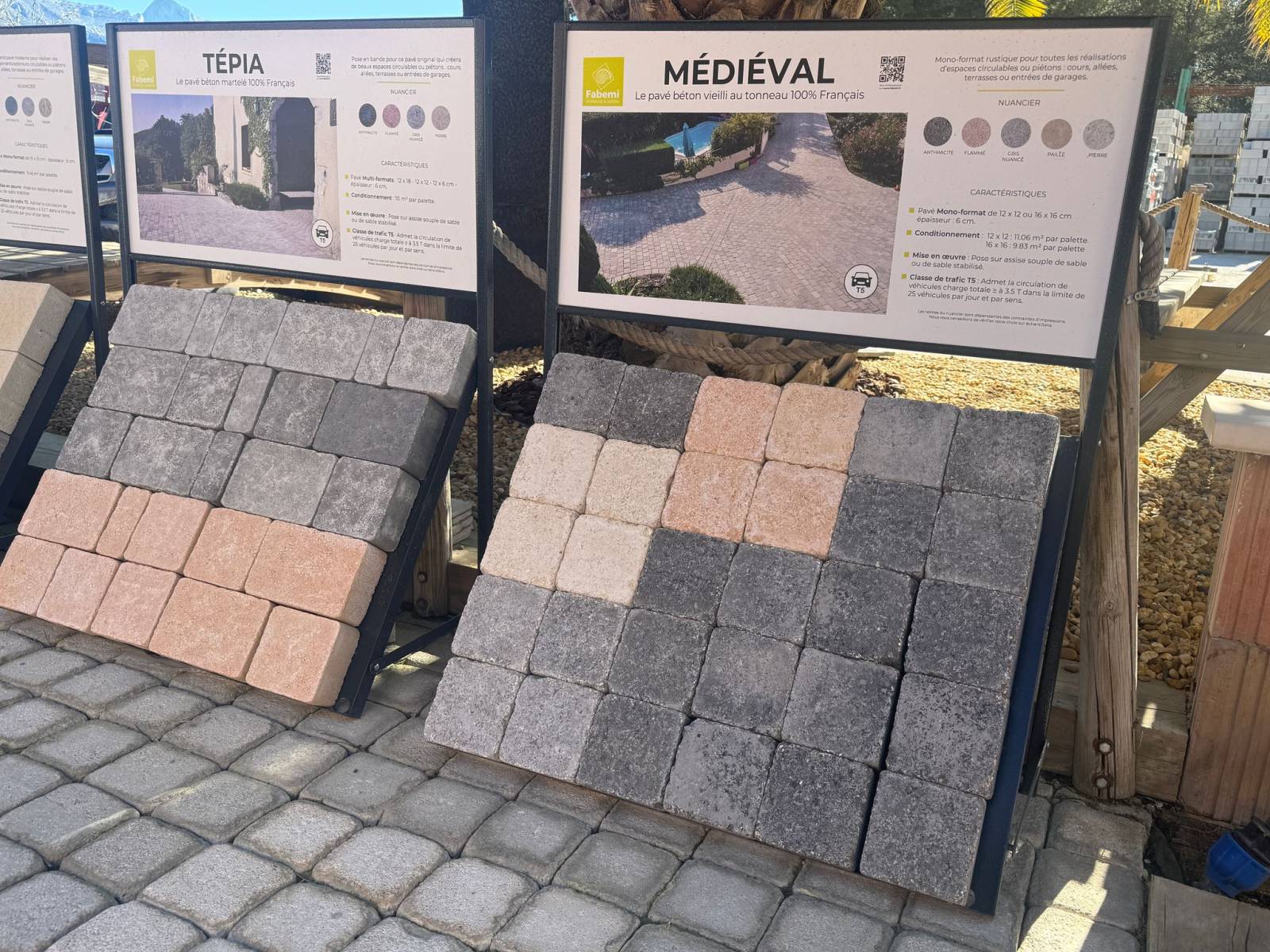 Pavé béton vieilli monoformat et médieval à Gémenos 13420 : un choix authentique pour vos aménagements extérieurs