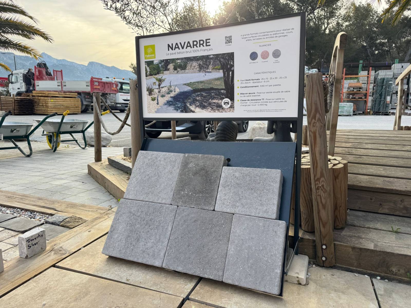 Pavé béton Navarre multiformat à Aubagne 13400