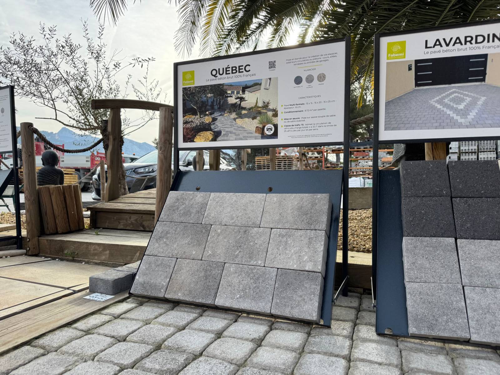 Pavé béton Québec multiformat à Gémenos 13420