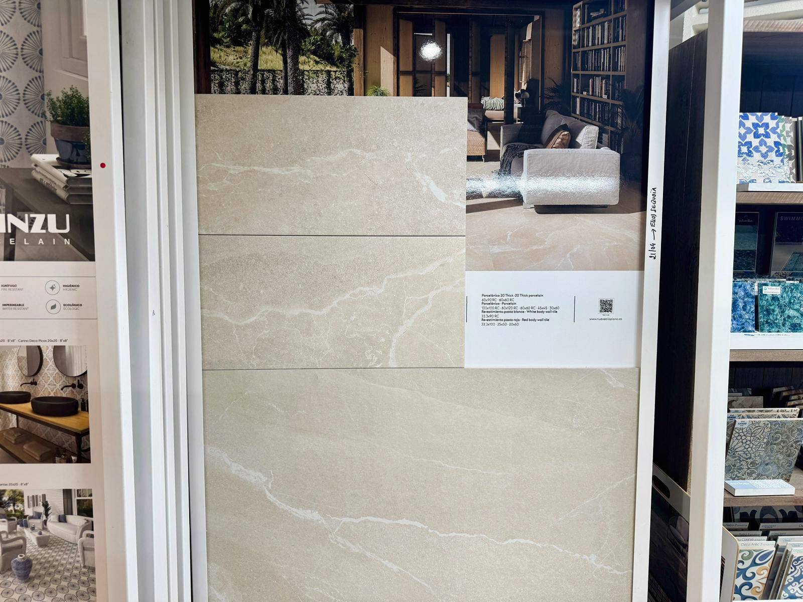 Carrelage 30x60 effet pierre beige pas cher, en stock, à Aubagne 13400 – pour sols, murs et piscine