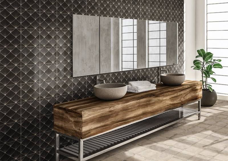 Carrelage motif Géométrique Anbiance Art Déco aubagne MAINZU aubagne