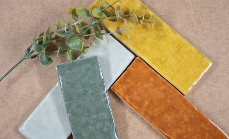 Carrelage mural à l’aspect artisanal à Gémenos