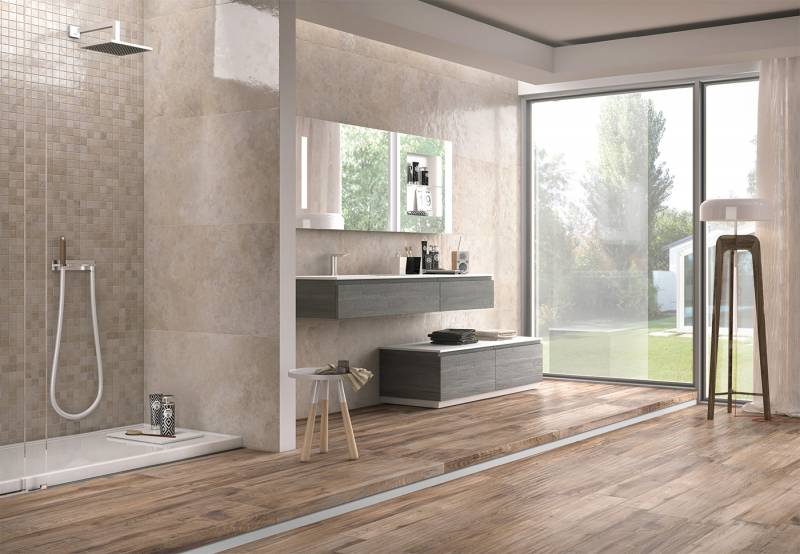 Carrelage effet bois pour salle de bain Marseille la valentine 13011