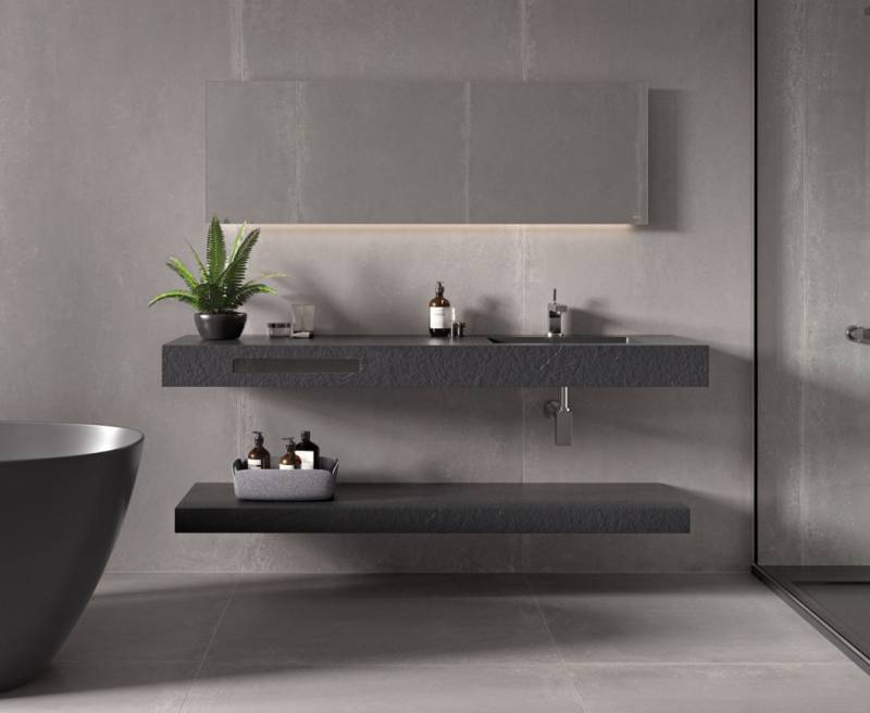 Plan de toilette avec Vasque intégrée sur mesure