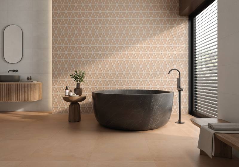 Carrelage faïence effet claustra terracotta et sols assortis pas cher à Aix-en-Provence