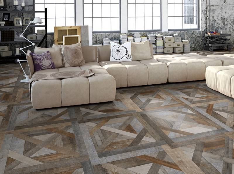 Carrelage effet Bois Tendance et Original - Format 80x80  - Keros