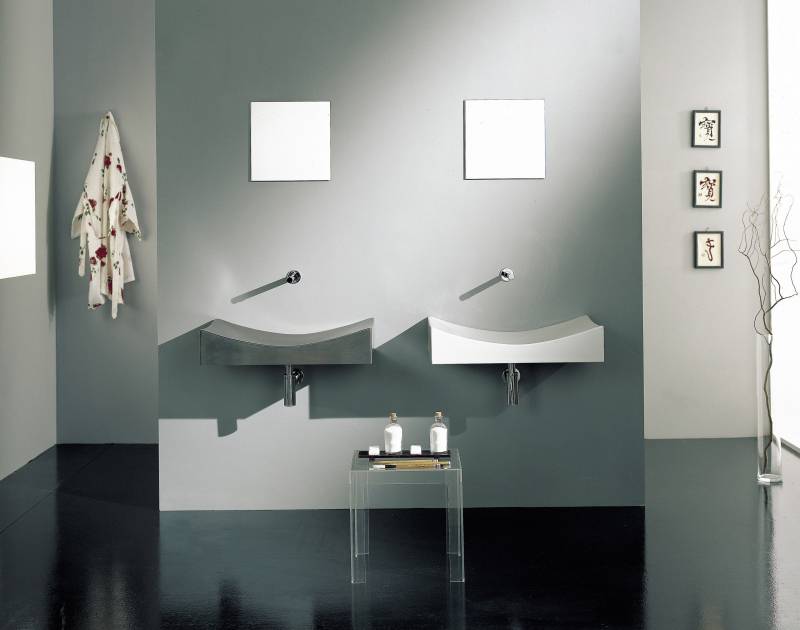 Vasque suspendue contemporaine et design - SCARABEO