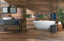 Notre zone d'activité pour ce service Acheter du carrelage avec effet parquet pour la salle de bains